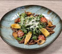 Салат страчетти из говяжьей вырезки