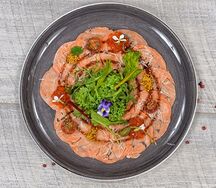 Карпаччо из лосося