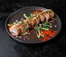 Филадельфия в сливочно-ореховом соусе