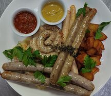 Ассорти колбасок к пиву