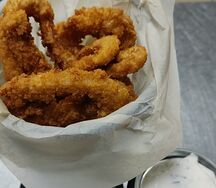 Кальмар кольцами по-харбински