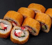 Темпура с лососем