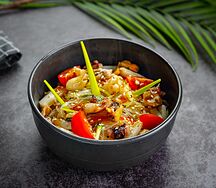 Вок с морепродуктами