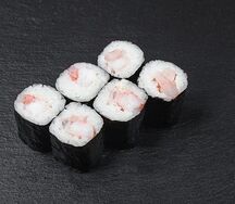 Хосомаки с креветкой