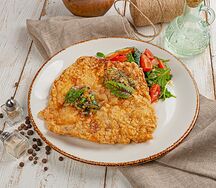 Большой cвинoй Шницель