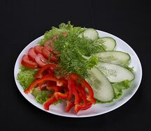 Микс из свежих овощей