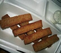 Гренки с чесночным соусом