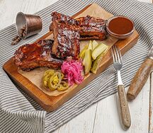 Свиные ребрышки BBQ