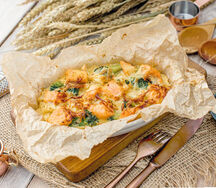 Запеканка из лосося