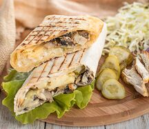 Шаурма грибная