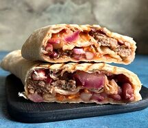 Врап с рубленой говядиной