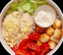 Салат Цезарь с курицей