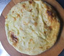 Осетинский пирог сыр-картофель