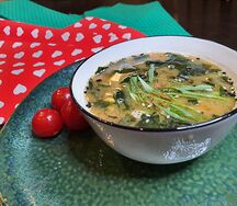 Мисо суп с крабом