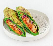 Shava с цыплёнком карри