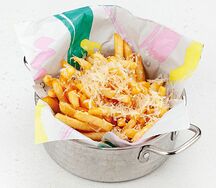 Картофель Лигалайз с трюфельным маслом и пармезаном