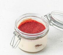 Фиолетовый матча тирамису