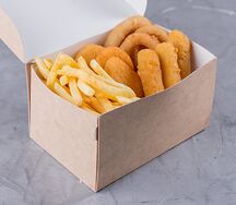 Снек-бокс с картофелем фри
