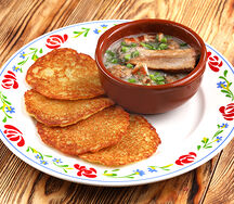 Драники с мачанкой по-белорусски