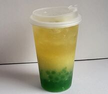 Яблоко-киви Bubble tea