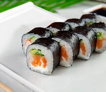 Мини-микс с лососем и креветкой