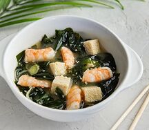 Мисо-суп с креветкой