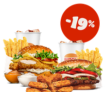 Комбо с Воппером и Чикен Тар-Тар