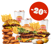 Комбо с тремя Бургерами