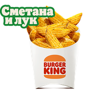 Картофель деревенский Сметана-лук бол