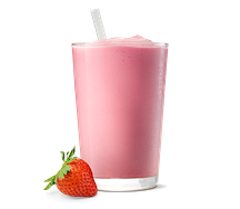 Коктейль клубничный