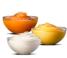 3 соуса на выбор