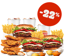 Комбо с тремя Вопперами