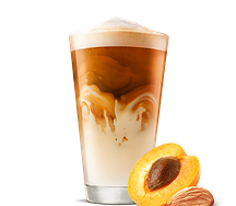 Латте с сиропом Амаретто