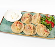 Манты с тыквой