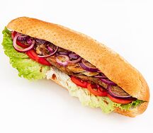 Сэндвич с рыбой Balik ekmek
