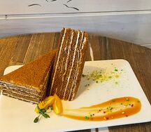 Медовик карамельный