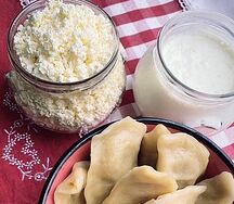 Вареники с творогом 