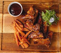 Свиные ребра BBQ