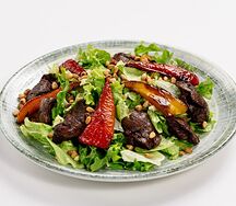 Салат из куриной печени