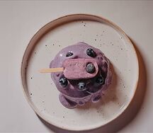 Черничные панкейки