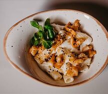 Mac&cheese с креветками