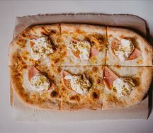 Мини пицца с индейкой