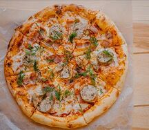 Пицца барбекю