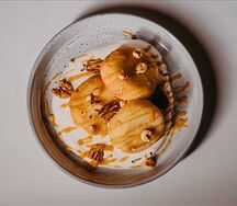 Сырники с соленой карамелью