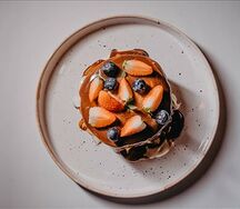 Шоколадные панкейки