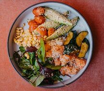 Поке с лососем