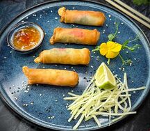 Харумаки с креветкой