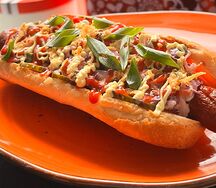Хот-дог Классический с говяжьей сосиской