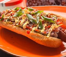 Хот-дог Классический с куриной сосиской