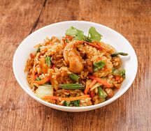 Рис с курицей